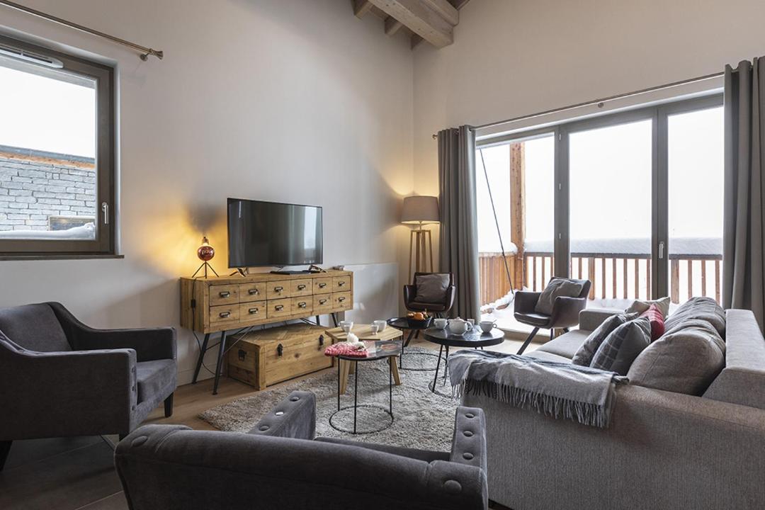 Aparthotel TERRESENS - Le Hameau de Barthélémy La Rosiere  Exterior foto
